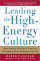 Leading the High Energy Culture