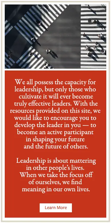 The Leading Blog offers the latest leadership thinking and timeless principles to help you grow your leadership. More than book reviews, the commentary points to the fundamentals of leadership that will help you to meet today's leadership challenges.