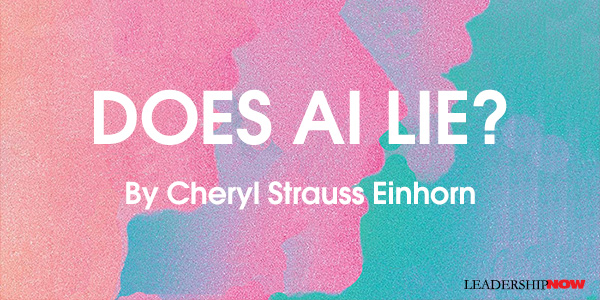 Does AI Lie