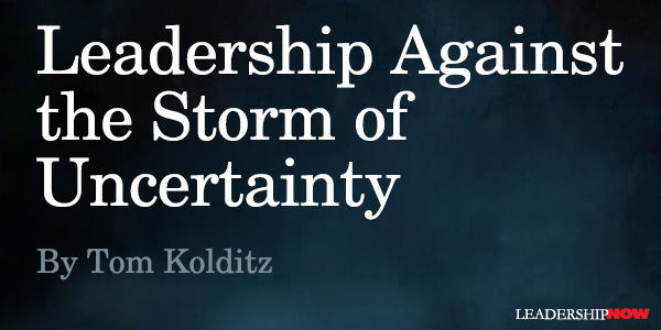 Kolditz Storm of Uncertainty