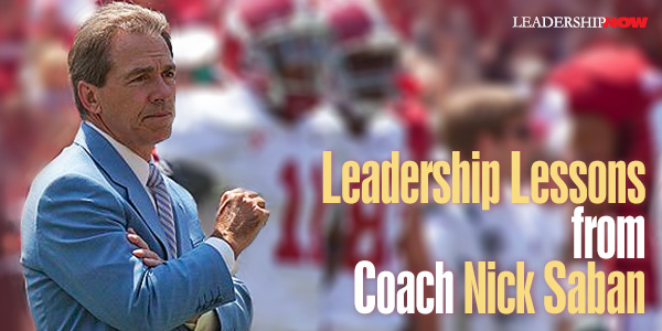 Lessons Nick Saban