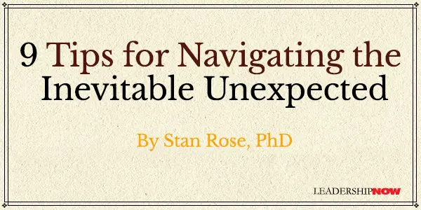  Navigating the Inevitable Unexpected
